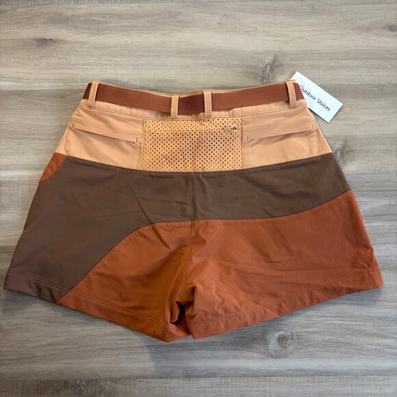 NWT Outdoor Voices Rectrek Colorblock Shorts 3” Inseam Women XS Zion Hiking - Picture 5 of 6